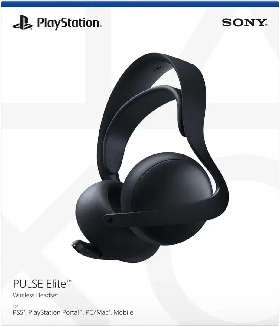 Наушники с микрофоном Sony PULSE Elite, полуночный чёрный (Midnight Black) 6