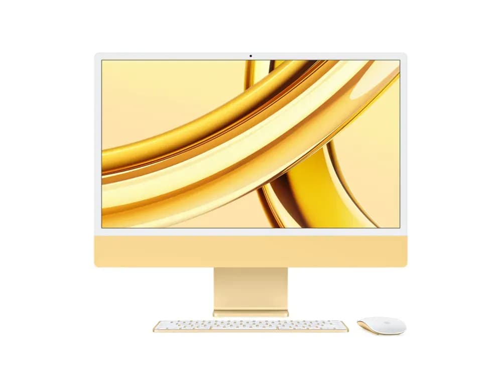 Моноблок Apple iMac 24" M3 (2023) Retina 4,5K 8C CPU/10С GPU, 16 ГБ RAM, 2 ТБ SSD, русская раскладка, (Yellow | Желтый) (Z19G001KN)