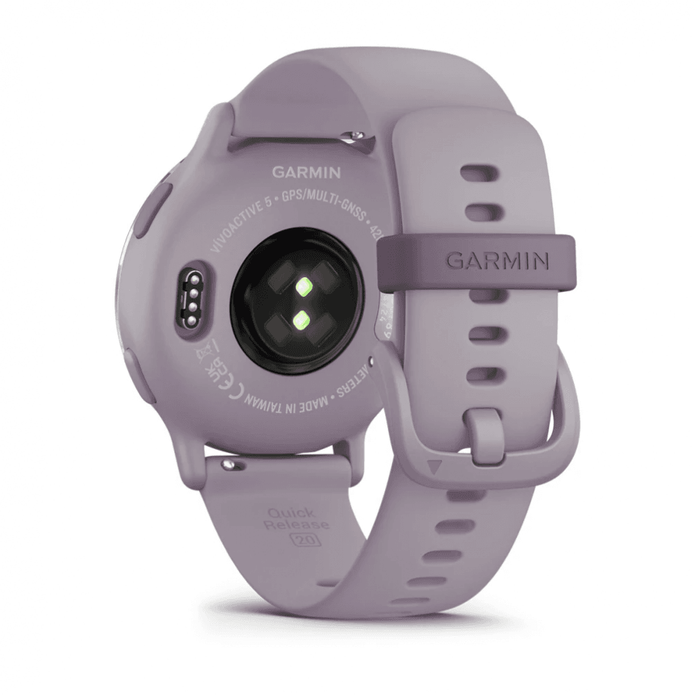 Смарт-часы Garmin Vivoactive 5 - 42 mm, цвет Орхидеи, металлический безель, силиконовый ремешок 6