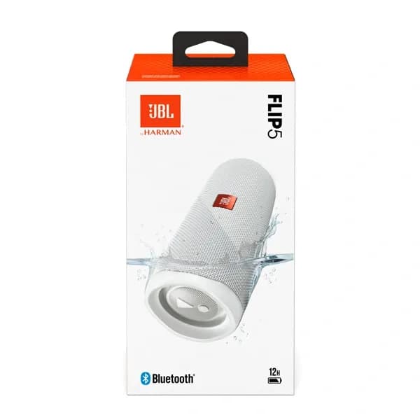 Беспроводная акустика JBL Flip 5 Steel white 5