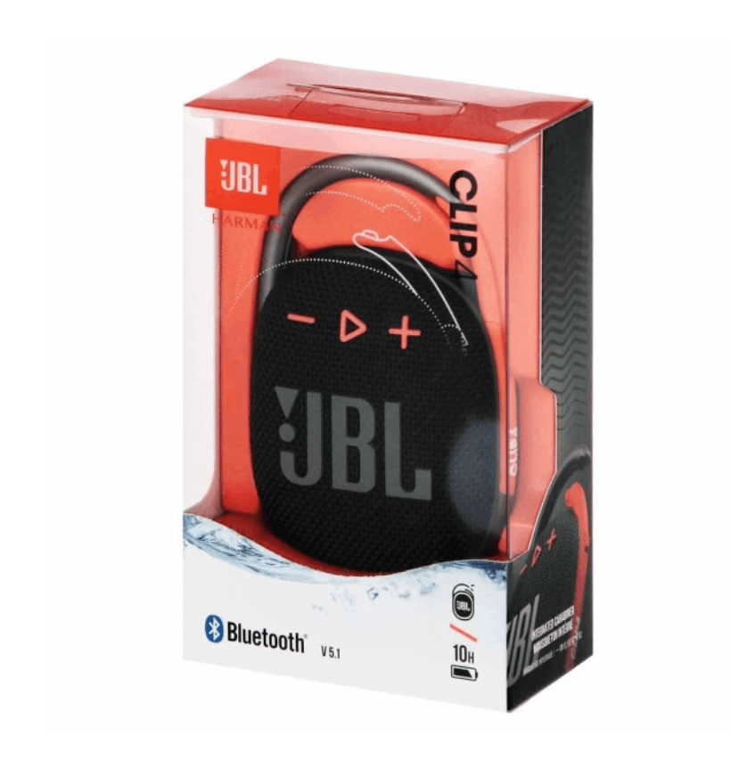 Портативная колонка JBL Clip 4 Черный 6