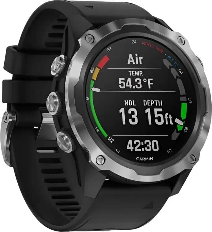 Смарт-часы Garmin Descent Mk2 - 52 mm, Стальной черный 3