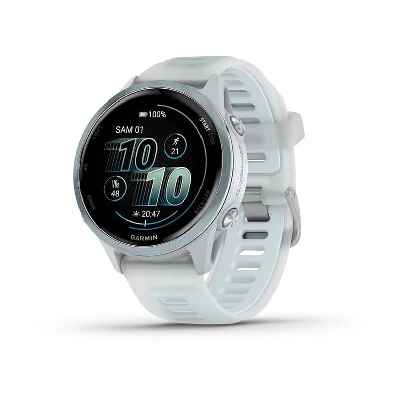 Смарт-часы Garmin Forerunner 570 - 42 mm, Облачно-голубой алюминий с облачно-голубым ремешком