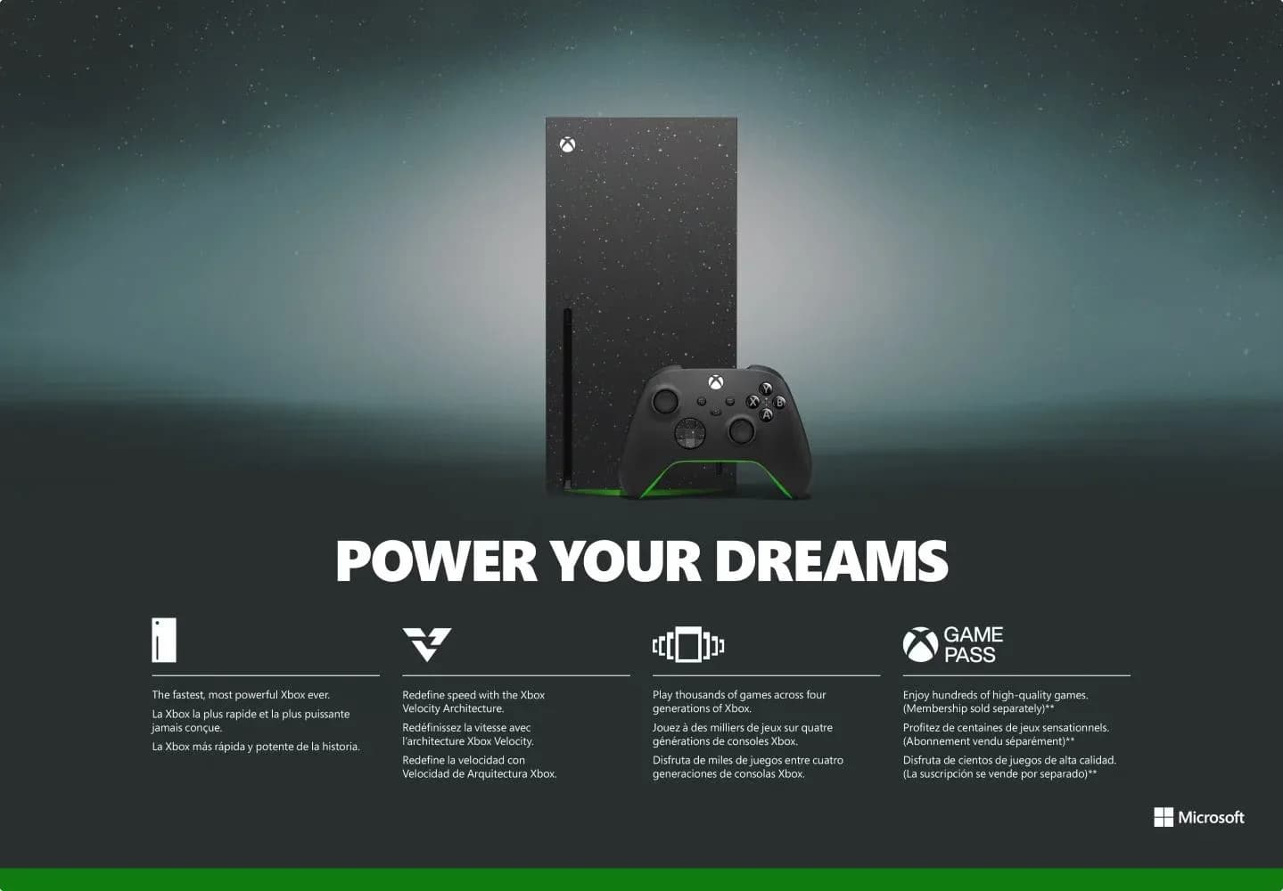 Игровая приставка Microsoft Xbox Series X Galaxy Black 2Tb, чёрный 5
