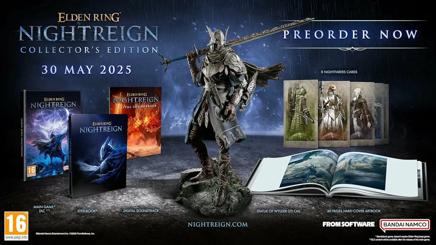 Игра Elden Ring Nightreign Collector's Edition (коллекционное издание) (PS5, русские субтитры) 2