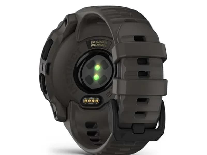 Смарт-часы Garmin Instinct E - 40 mm, Черный, угольно-черный силиконовый ремешок 5