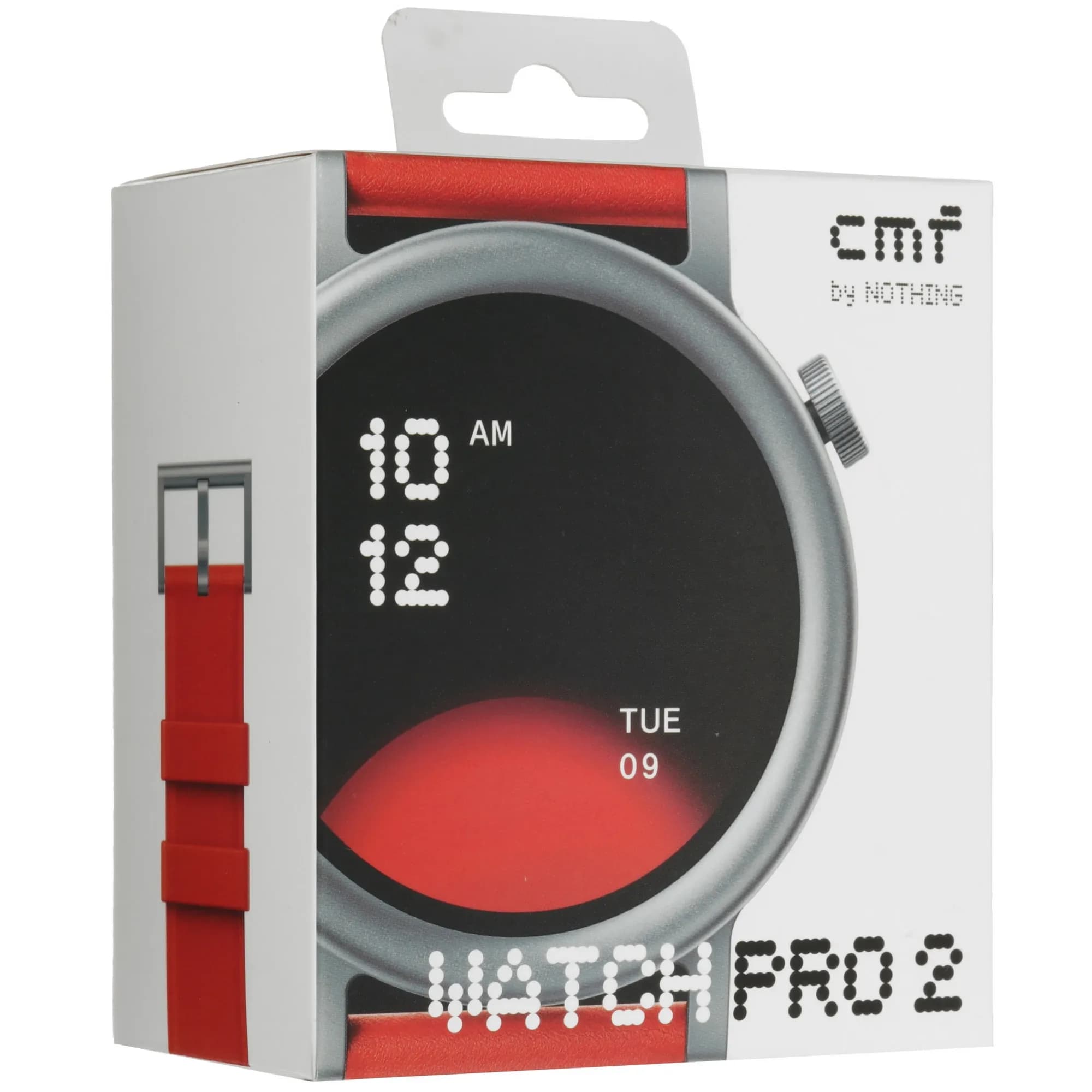 Смарт-часы CMF by Nothing Watch Pro 2 - изогнутый пепельно-серый безель, оранжевый кожаный ремешок 7
