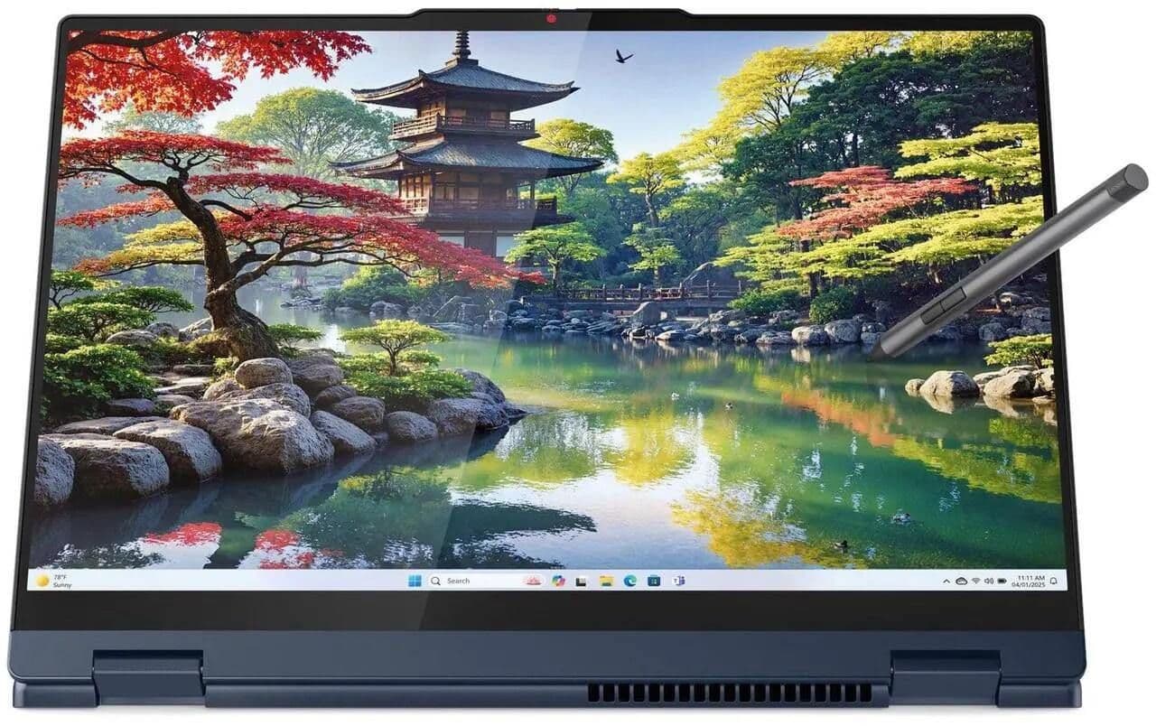 Ноутбук Lenovo IdeaPad 5 2-in-1 16 83KU0003US (AMD Ryzen AI 5 340, 16ГБ RAM, 512 ГБ SSD) Синий 5