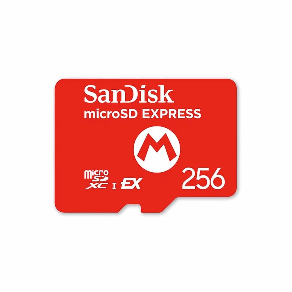 Карта памяти для Nintendo Switch 2 SanDisk MicroSD Express Card 256Gb 3