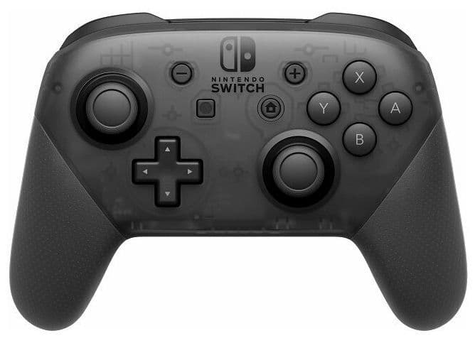 Геймпад Nintendo Switch Pro Controller, чёрный (Black)
