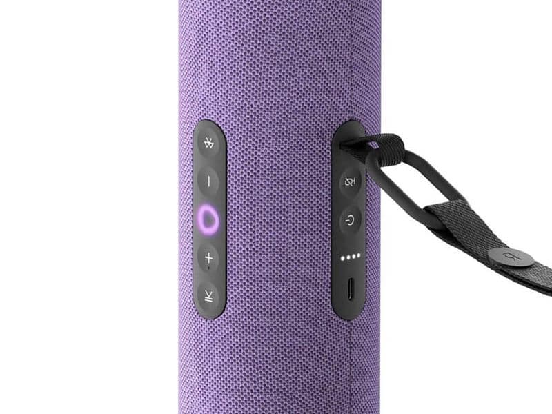 Умная портативная колонка Яндекс Станция Стрит Фиолетовый 3