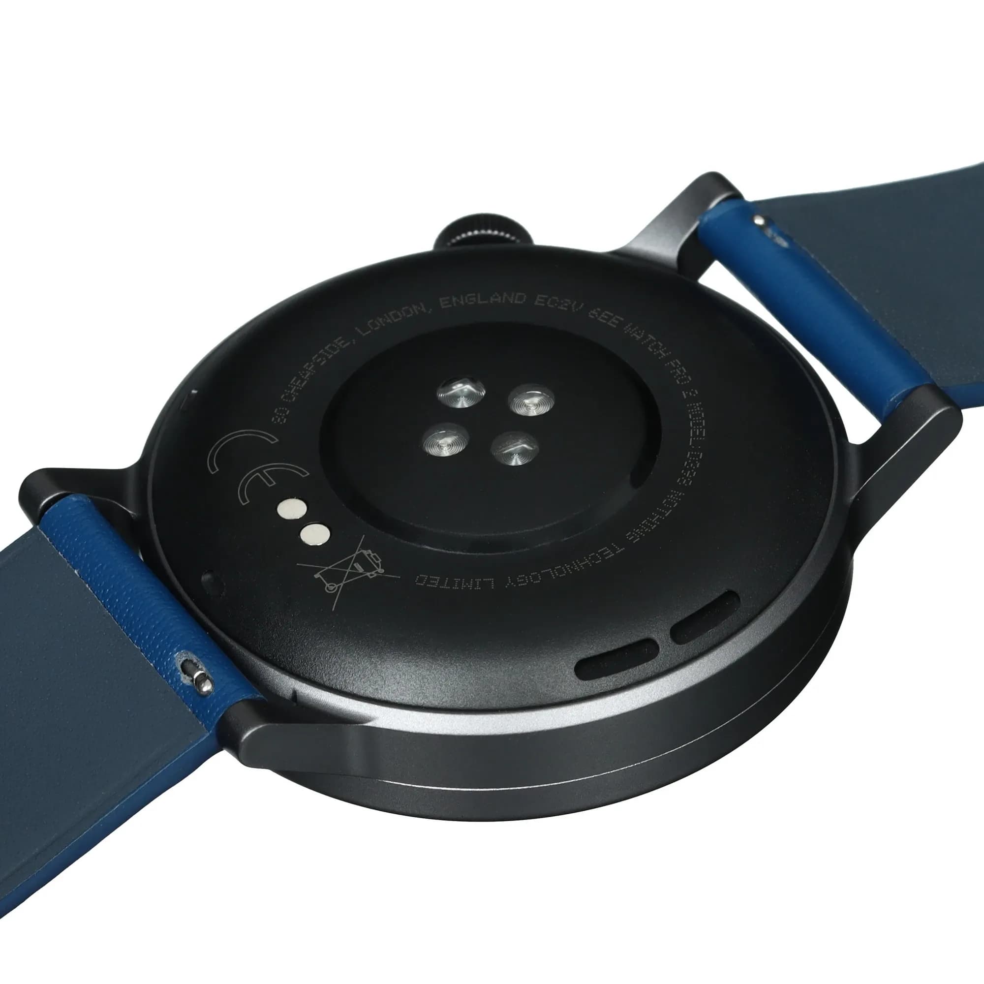 Смарт-часы CMF by Nothing Watch Pro 2 - тёмно-серый безель, синий кожаный ремешок 7