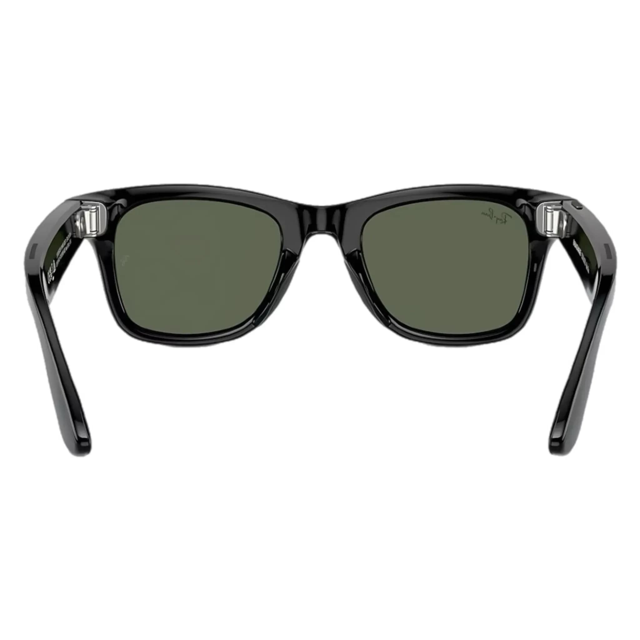 Умные очки Ray-Ban Meta Wayfarer RW4006 (Глянцевая чёрная оправа, линзы прозрачные), размер M 2