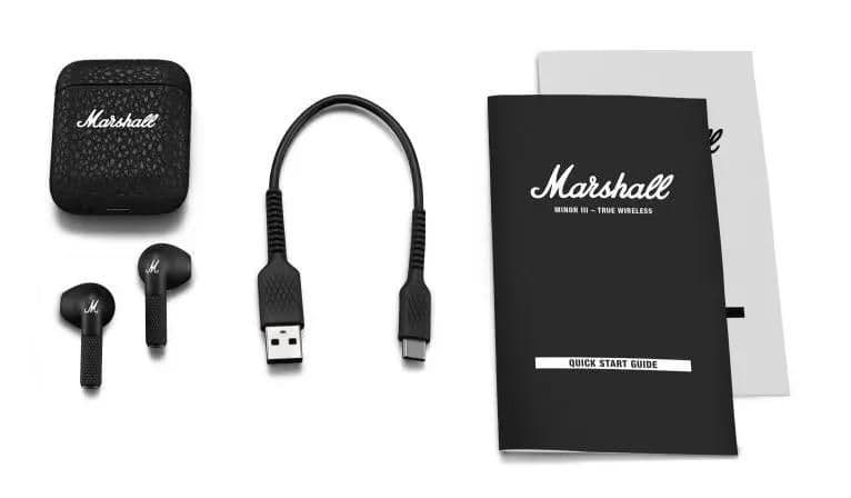 Наушники MARSHALL Minor III Черный 4