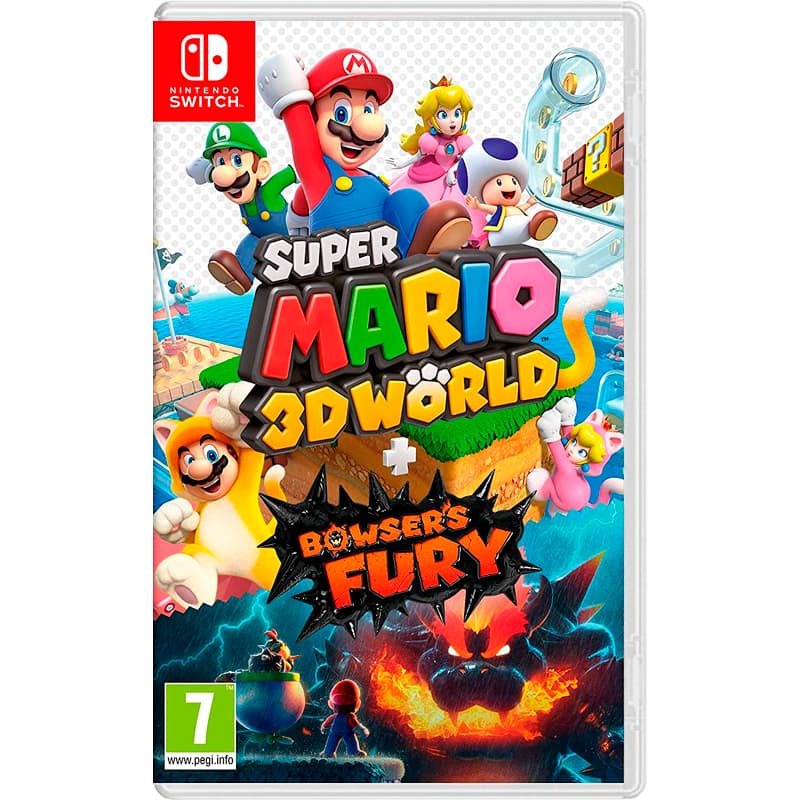 Игра Super Mario 3D World + Bowser's Fury (Nintendo Switch, полностью на русском)