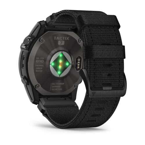 Смарт-часы Garmin Tactix 7 Amoled Edition - 51 mm, черный с черным нейлоновым ремешком 12