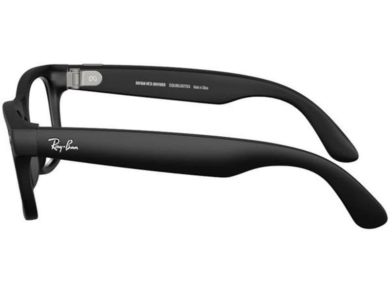 Умные очки Ray-Ban Meta Wayfarer RW4012 (Матовая чёрная оправа, линзы поляризованные графитовый градиент), размер L 5