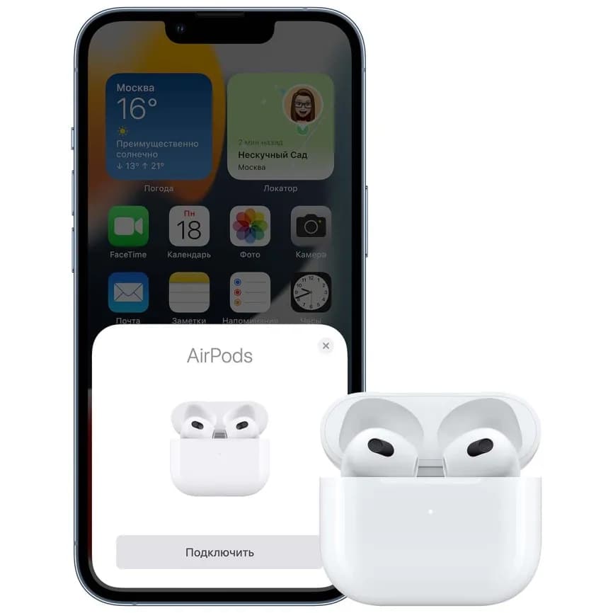 Наушники Apple AirPods 3 (MPNY3) White (Lightning) 5