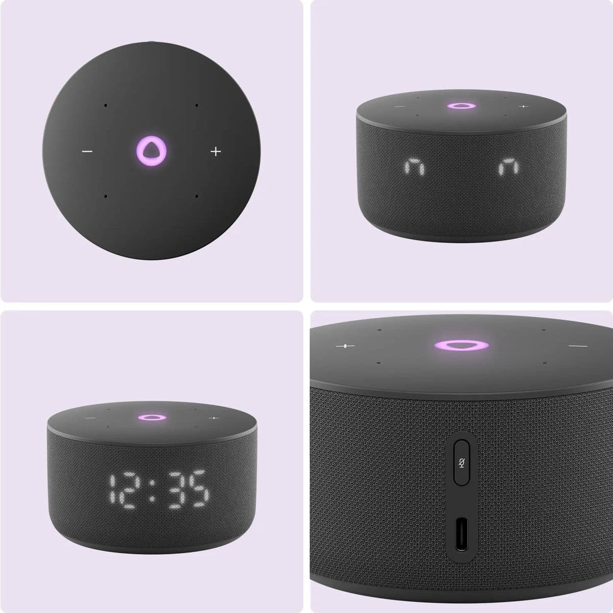 Яндекс Станция Мини 3 12 Вт, с YaaGPT, Черный 2