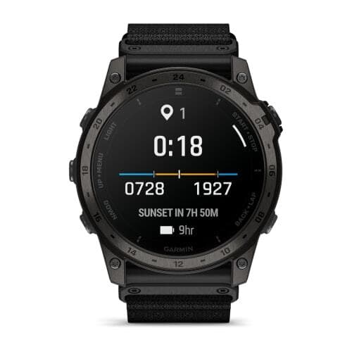 Смарт-часы Garmin Tactix 7 Amoled Edition - 51 mm, черный с черным нейлоновым ремешком 6