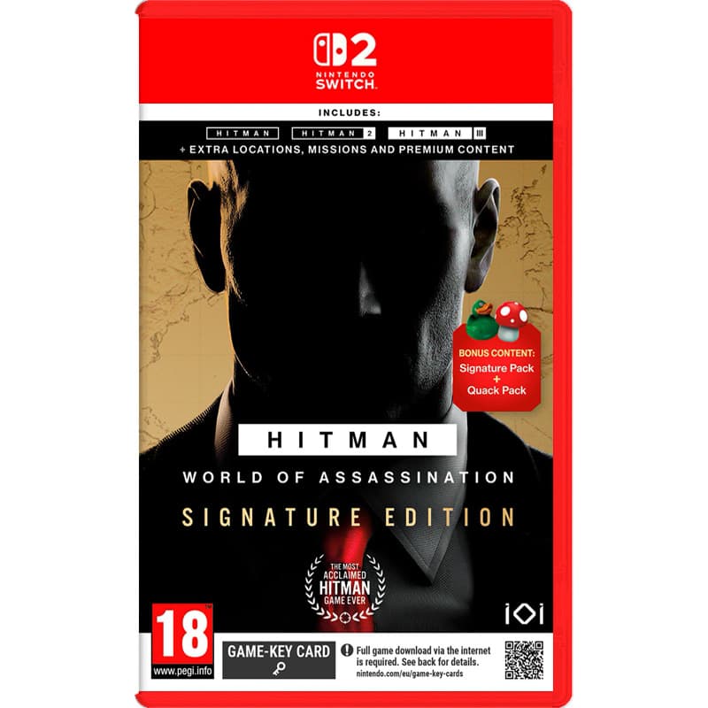Игра HITMAN: World of Assassination. Signature Edition (Nintendo Switch 2, русские субтитры)