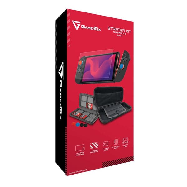 Набор аксессуаров GamerTek Starter Kit 9 в 1 для Nintendo Switch 2 2