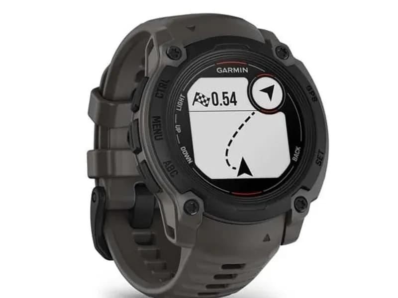 Смарт-часы Garmin Instinct E - 40 mm, Черный, угольно-черный силиконовый ремешок 3