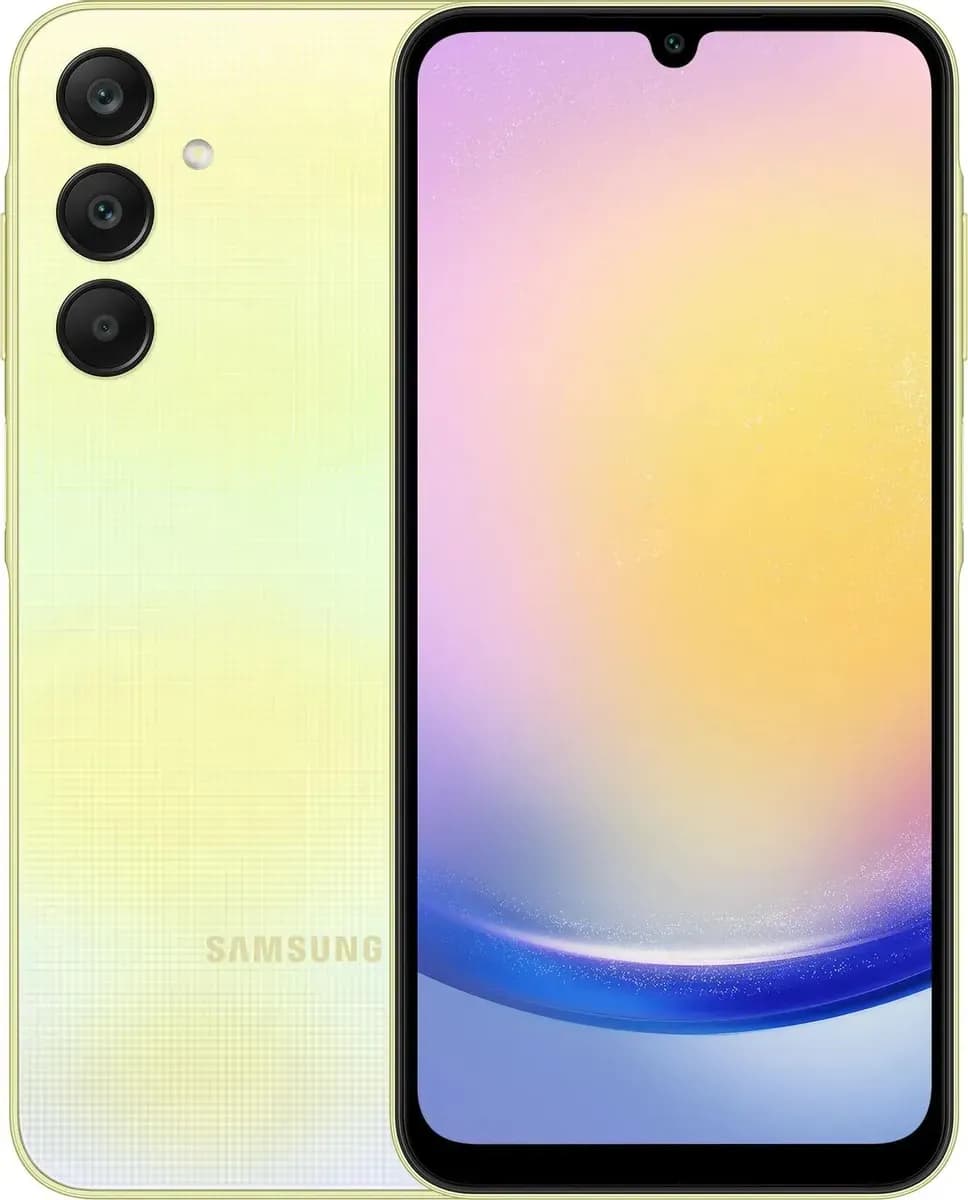 Смартфон Samsung Galaxy A25 | 6/128 ГБ, Желтый