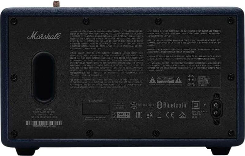 Аудиосистема Marshall Acton BT III, Синий 3