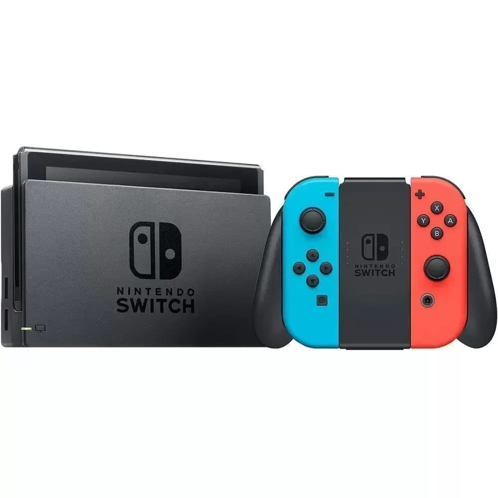 Игровая приставка Nintendo Switch OLED 64Gb, неоновый (Neon) 5