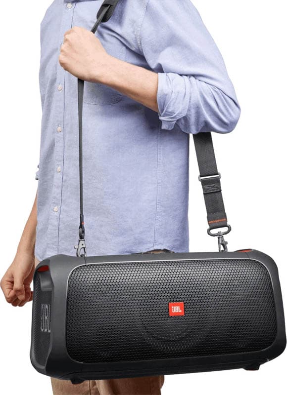 Беспроводная акустика JBL PartyBox On-The-Go (2 микрофона ), Black 12