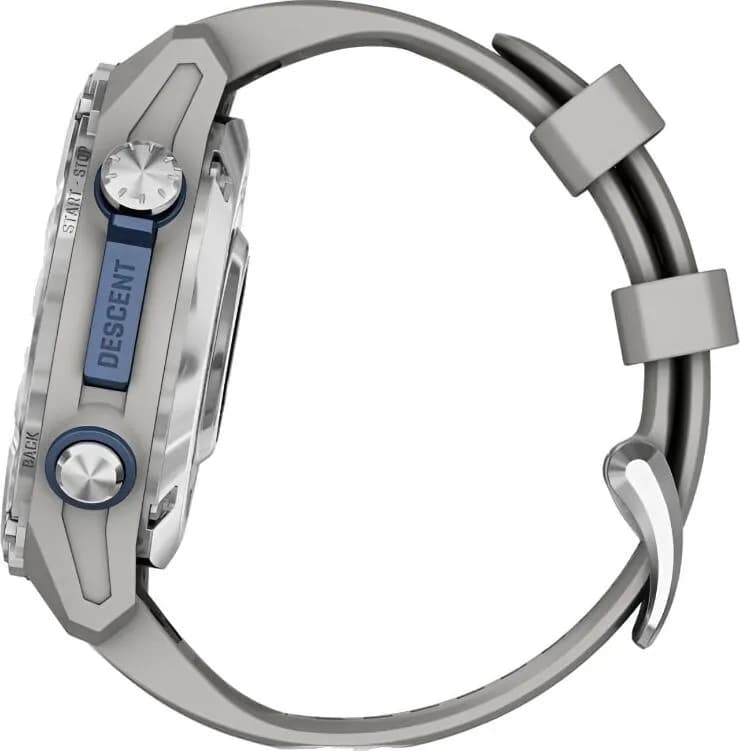 Смарт-часы Garmin Descent Mk3 - 43 mm, Дымчато-серый, силиконовый ремешок 7