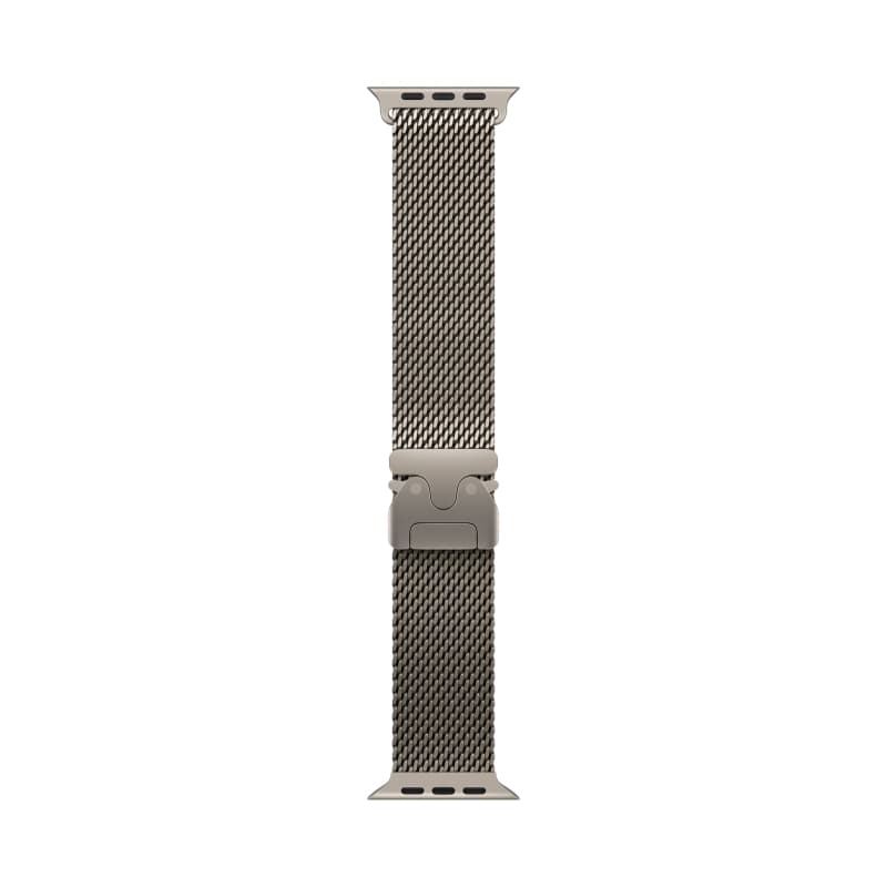 Умные часы Apple Watch Ultra 3 49 мм Natural Titanium Milanese Loop Титановый 4