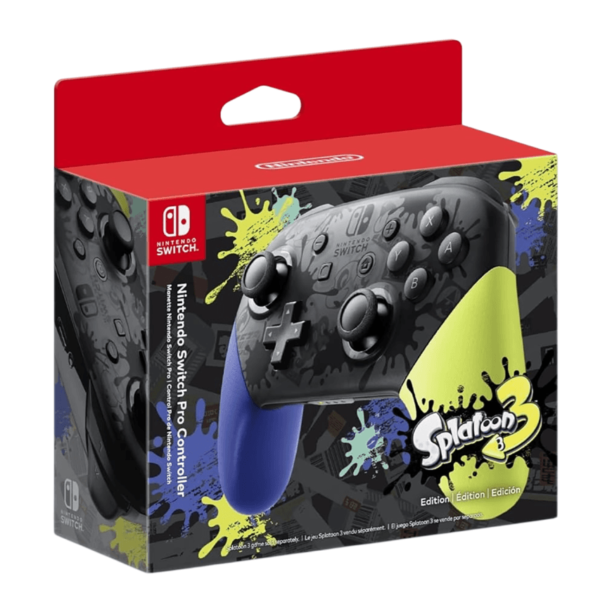 Геймпад Nintendo Switch Pro Controller - Splatoon 3 Edition 4