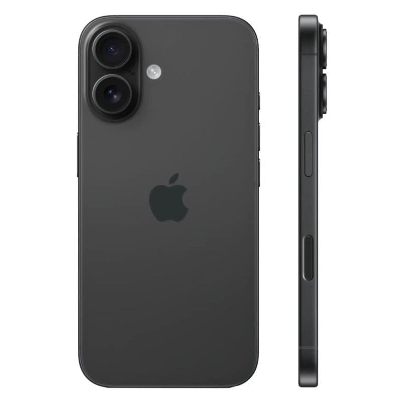 Смартфон Apple iPhone 16 128 ГБ Черный (nano SIM+eSIM) 2