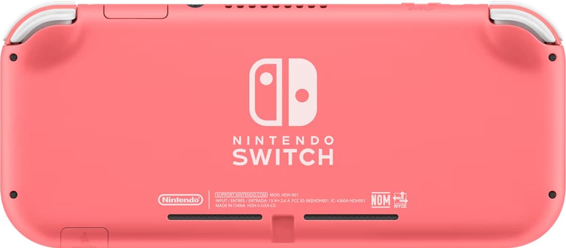 Игровая приставка Nintendo Switch Lite 32Gb, кораллово-розовый (Coral) 2