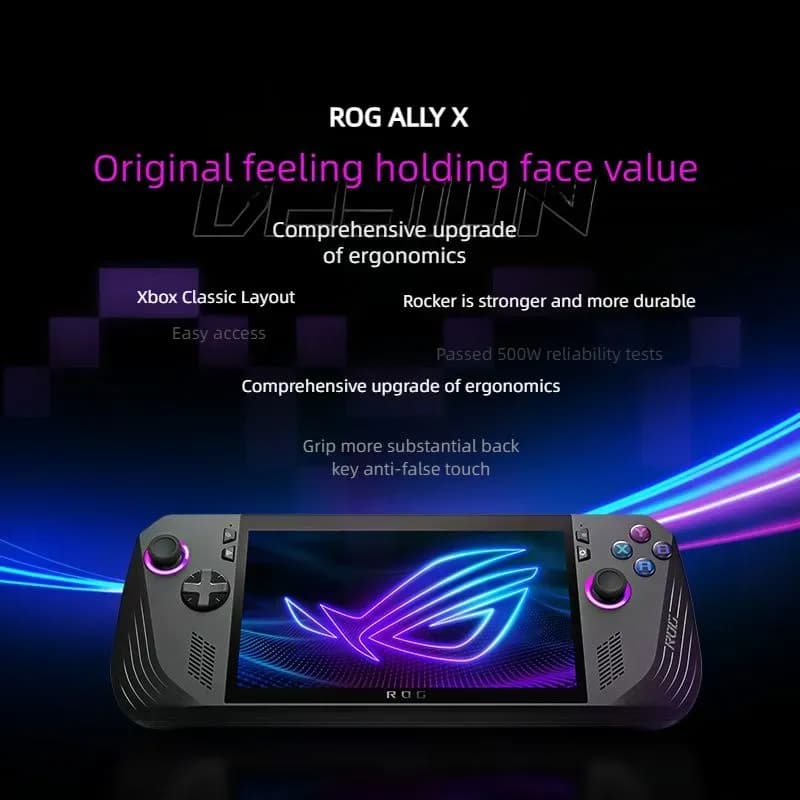 Портативная игровая консоль Asus ROG Ally X 24/1Tb (EU), чёрный (RC72LA) 10