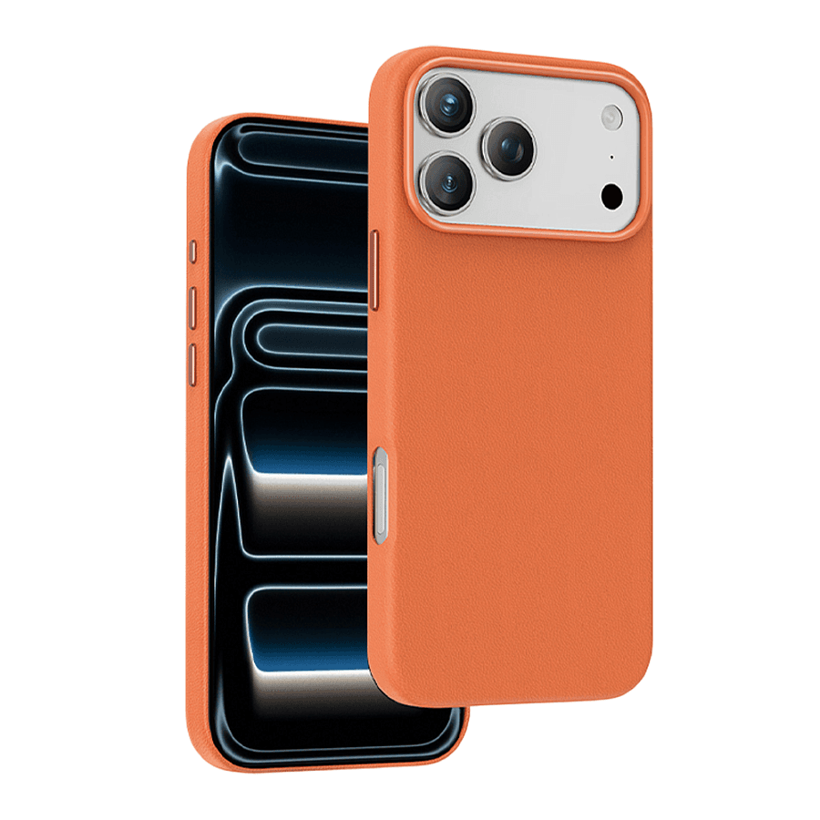 Чехол Keephone Peekaboo MagSafe для iPhone 17 Pro Оранжевый