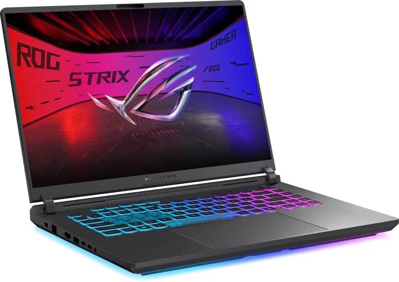 Игровой ноутбук Asus ROG Strix G16 G614PR-G16.R95070TI (Ryzen 9 8940HS, 32 ГБ, 1024 ГБ, RTX 5070 Ti, 165 Гц, Win 11 Home) Серый 5