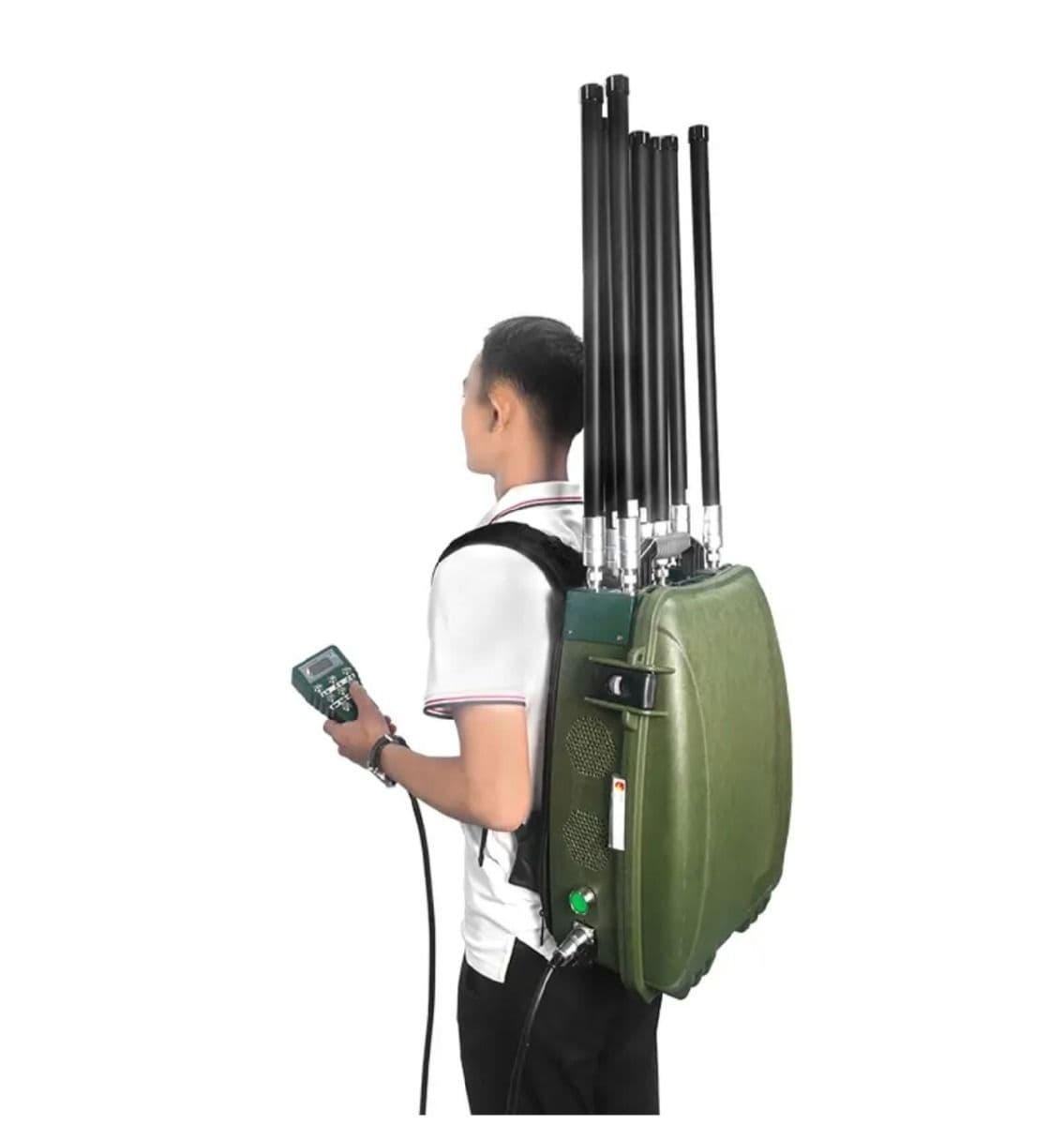 Подавитель дронов GW-БПЛА-BP15D 6 каналов 300W 4