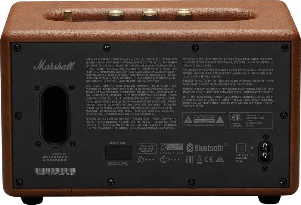 Аудиосистема Marshall Acton II, Коричневый 4