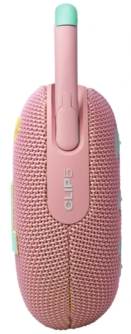 Портативная колонка JBL Clip 5 Розовый 5