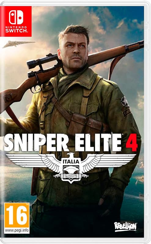 Игра Sniper Elite 4 (Nintendo Switch, полностью на русском)