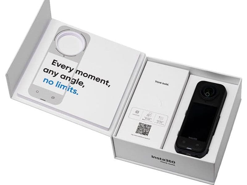 Экшн-камера Insta360 X5 Black (Standard Bundle) 5