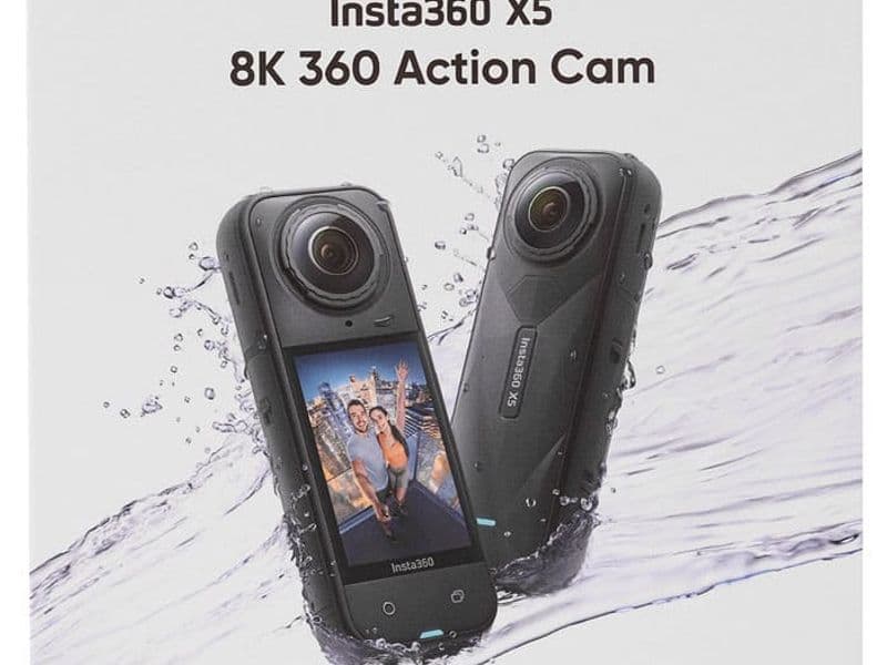 Экшн-камера Insta360 X5 Black (Standard Bundle) 6