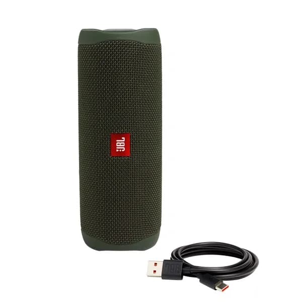 Беспроводная акустика JBL Flip 5 Forest green (лесной зеленый) 4