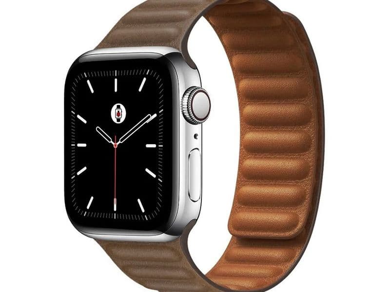 Ремешок кожаный Leather Link для Apple Watch 38 / 40 / 41 mm Коричневый