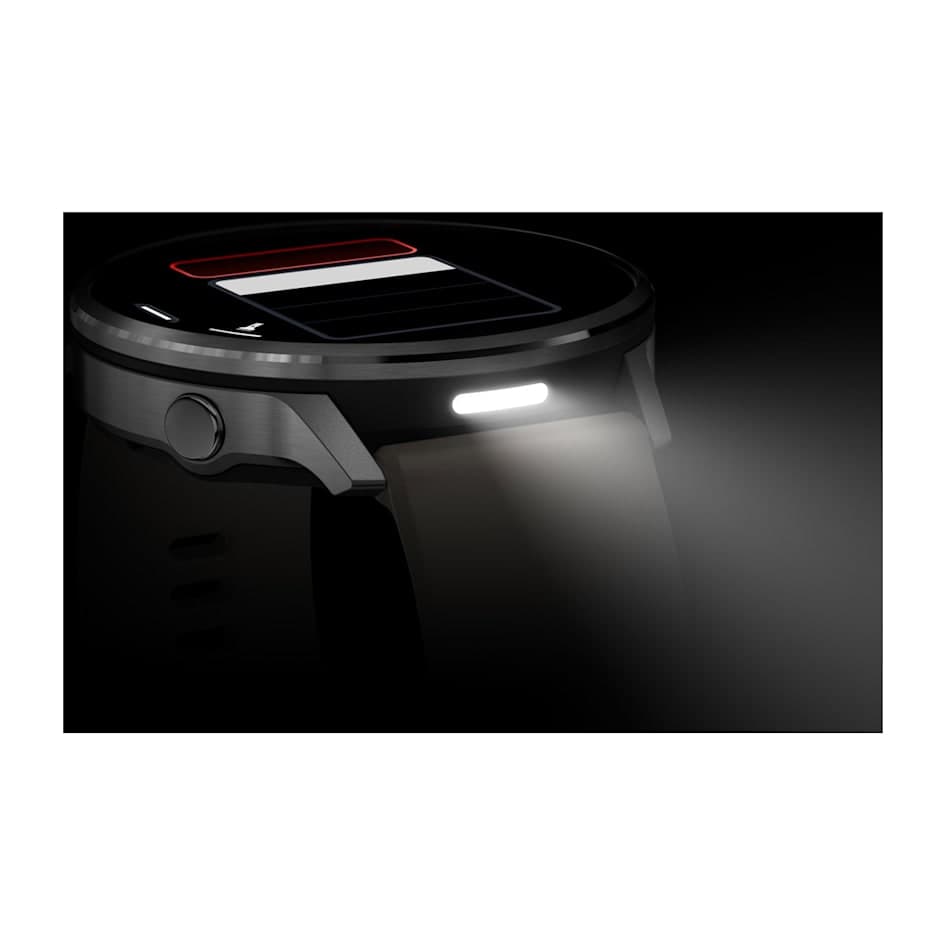 Смарт-часы Garmin Venu 4 - 45 mm, Серебристый, серый силиконовый ремешок 9