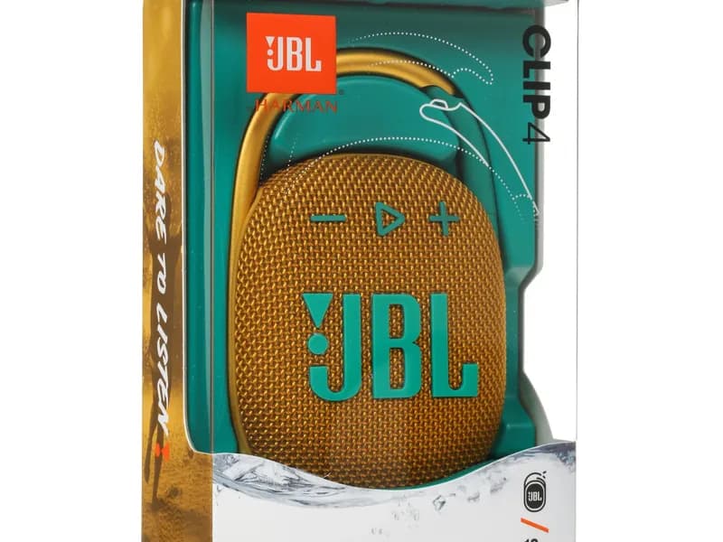 Портативная колонка JBL Clip 4 Желтый 6