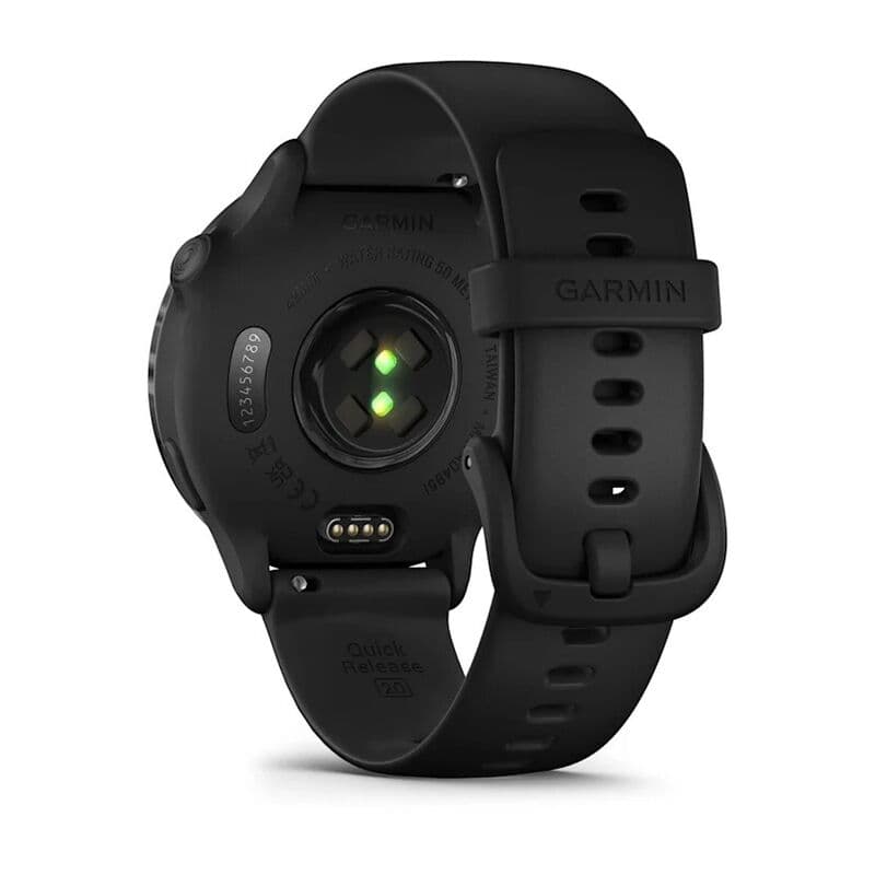 Смарт-часы Garmin Vivoactive 6 - 42 mm, Темно-серый, черный силиконовый ремешок 7